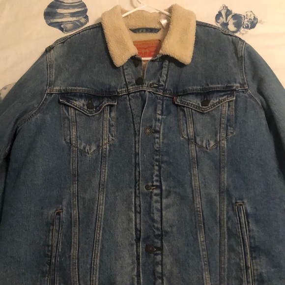 Levi’s Vintage Men’s Sherpa Denim Jacket